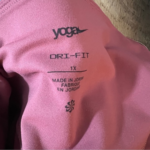 Nike Two Tone Dri Fit Women’s Plus Size Yoga Leggings - Picture 10 of 10